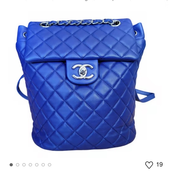 CHANEL Handbags - Chanel
Leather backpack Blue